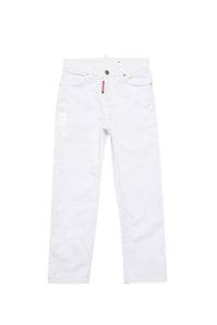 Denim trousers - White