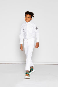 Denim trousers - White