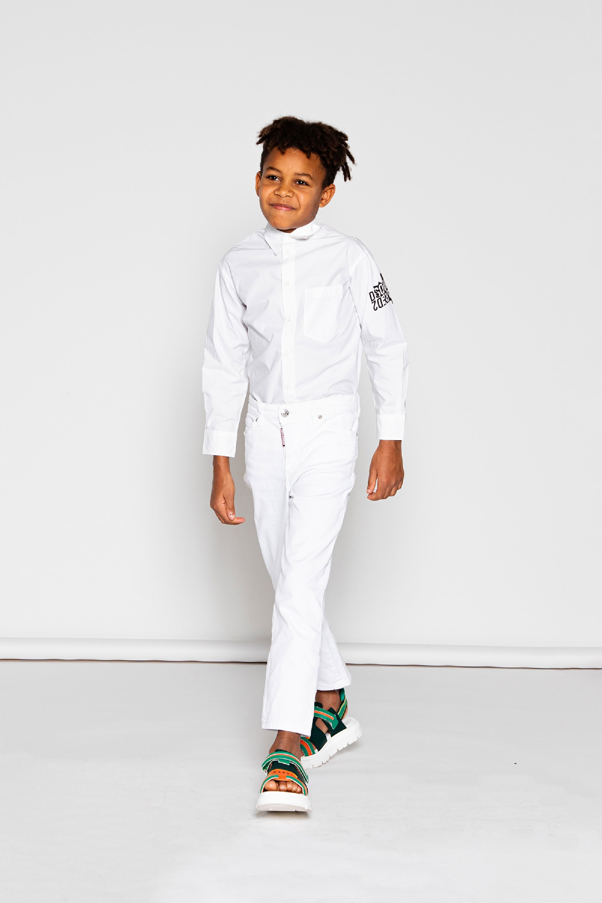Denim trousers - White