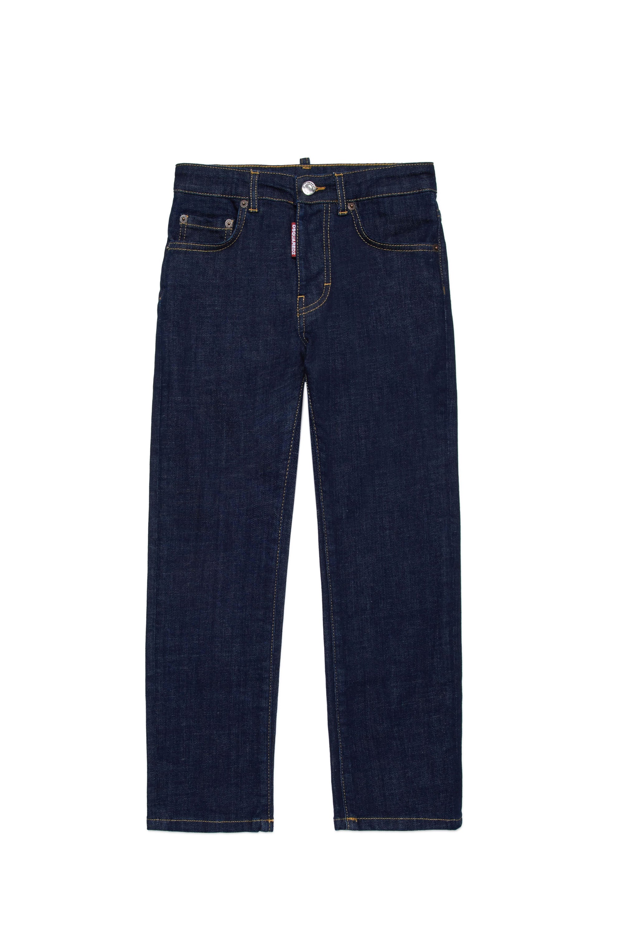 Pantalon droit en denim - Blue Denim