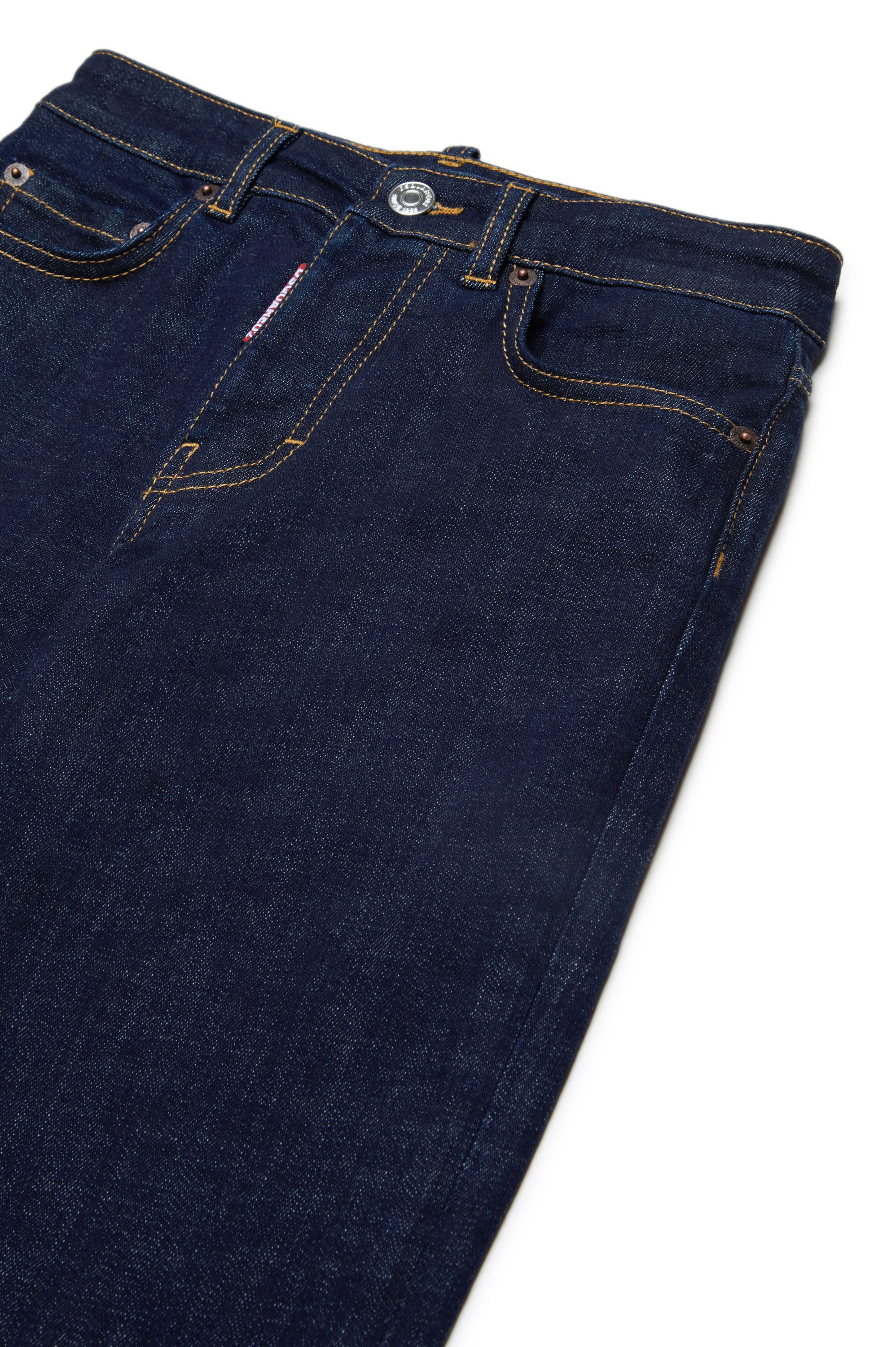 Pantalon droit en denim - Blue Denim