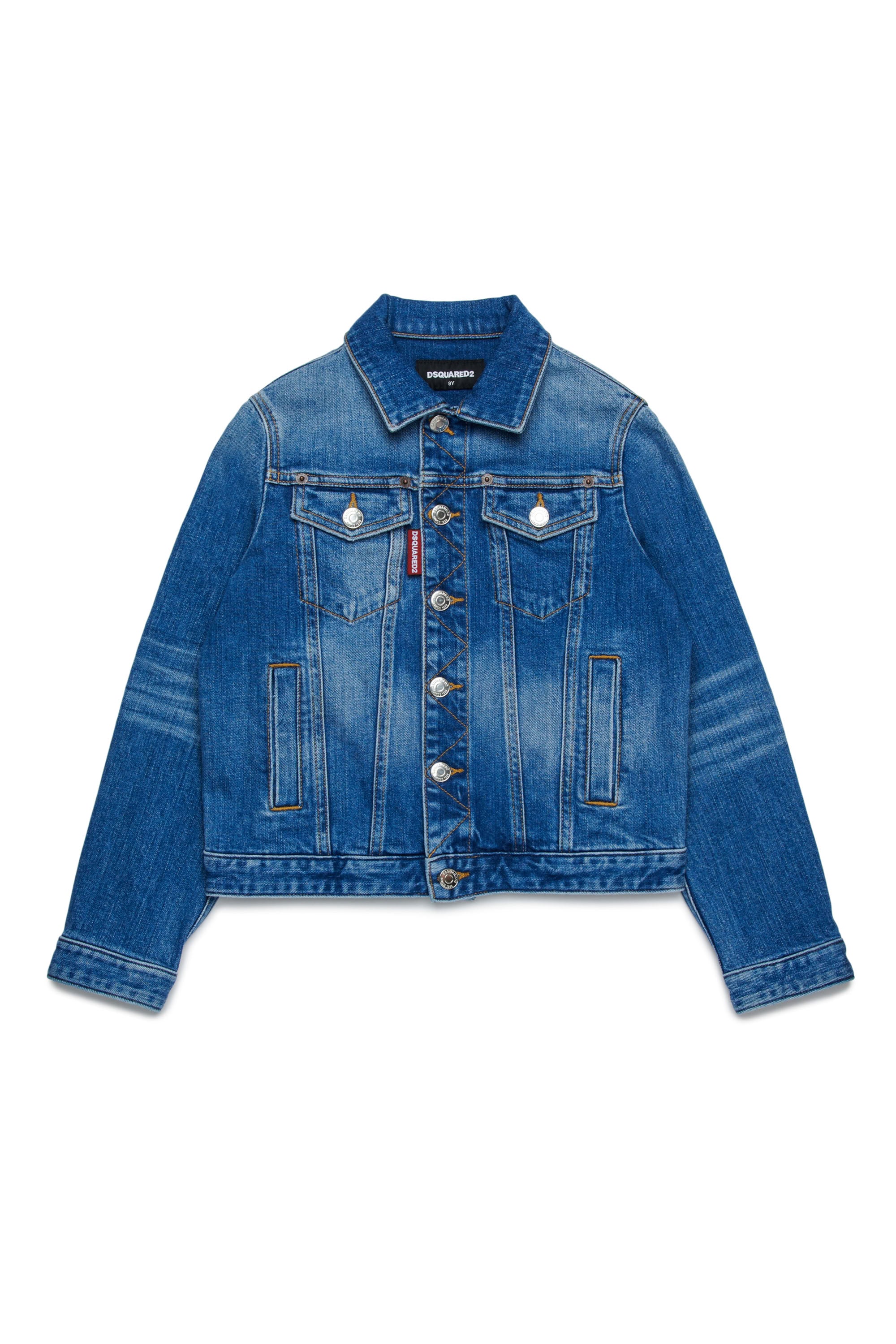 Washed denim jacket - Blue Denim