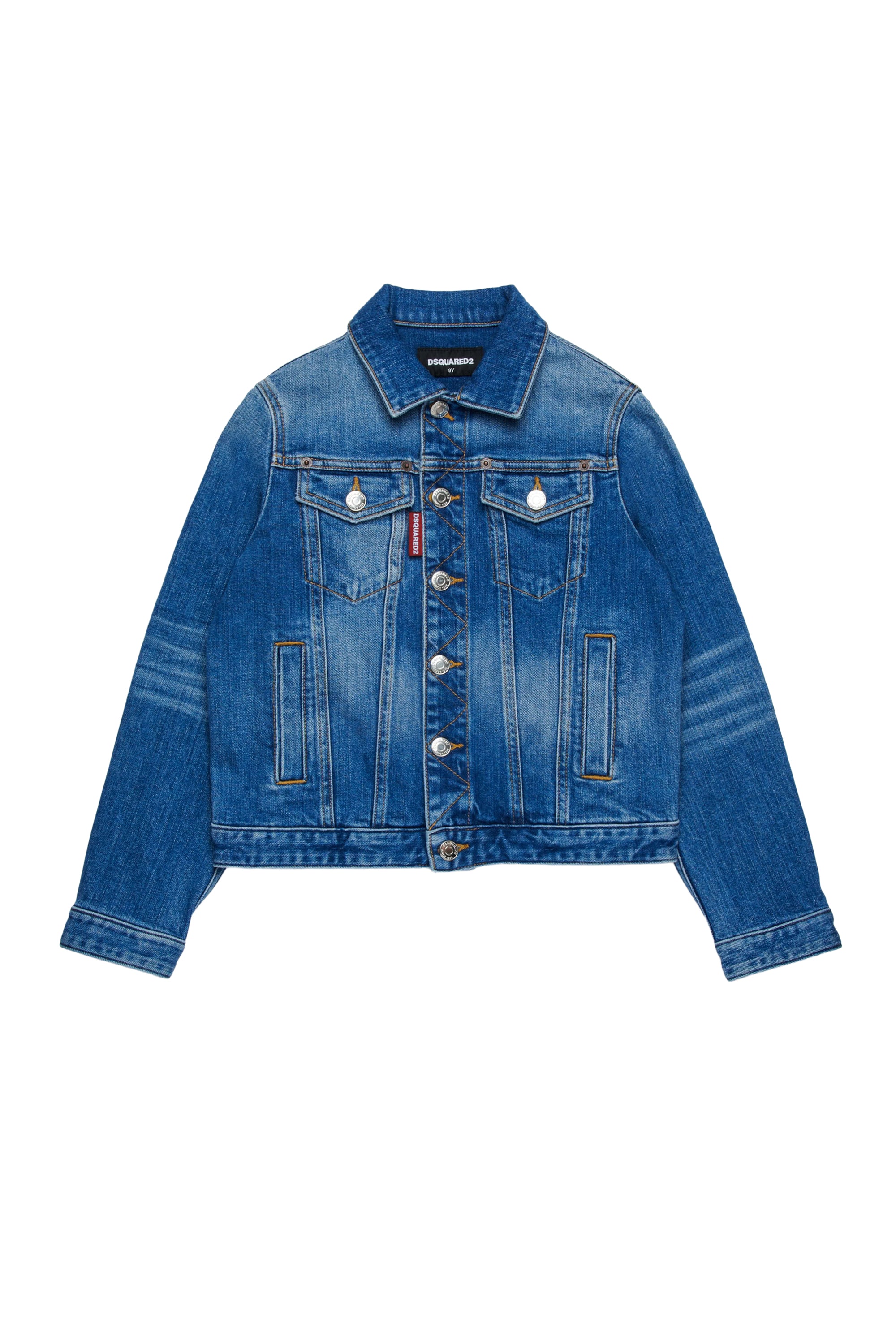 Veste délavée en denim - Blue Denim