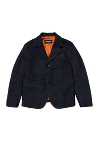 Veste à boutons en denim - Blue Denim