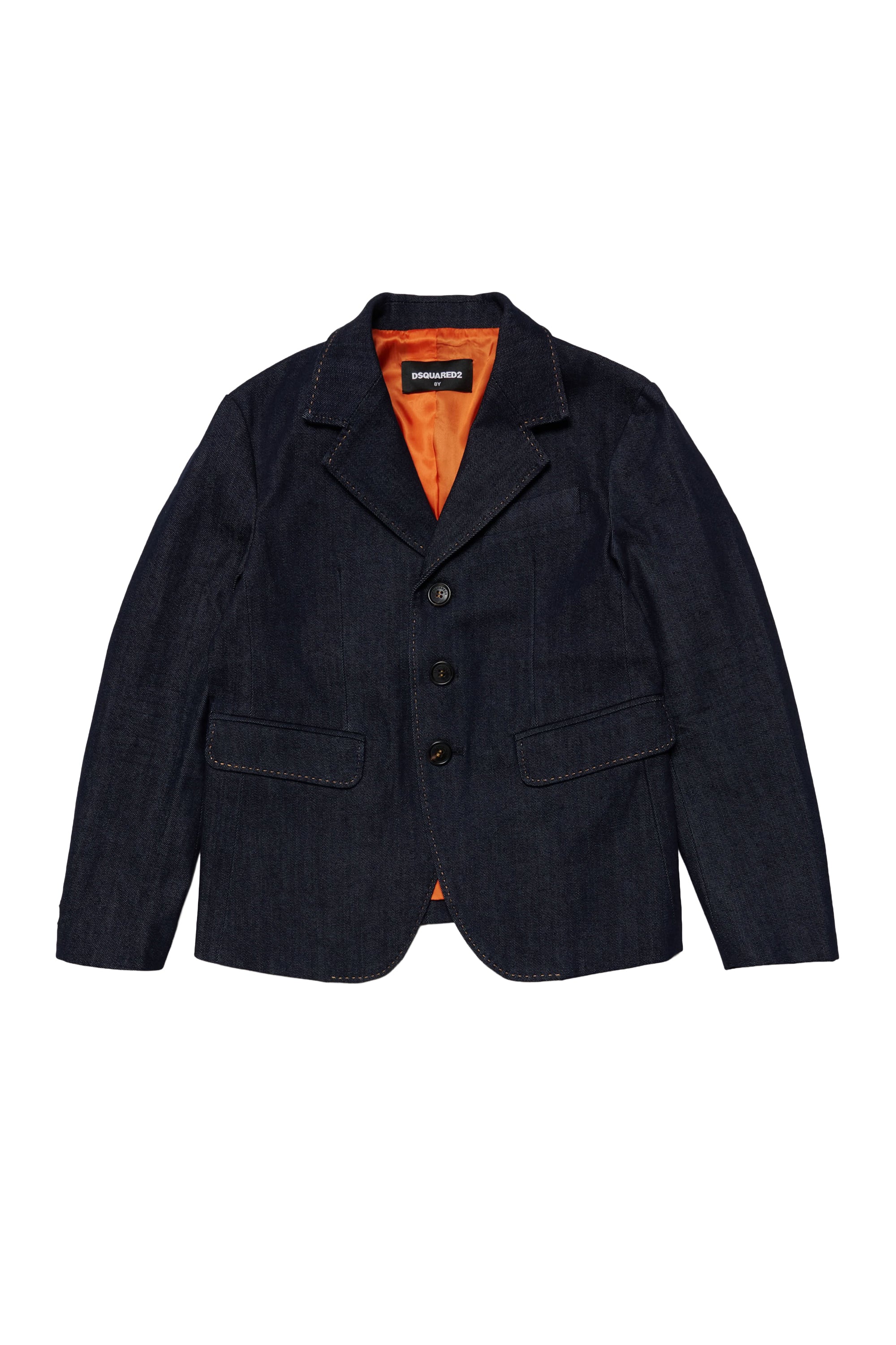 Veste à boutons en denim - Blue Denim
