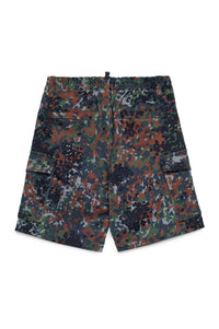 Short à imprimé - Dill Green