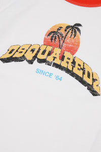 Print T-shirt - White