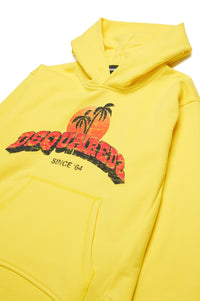 Sweat à capuche imprimé - Lemon Yellow