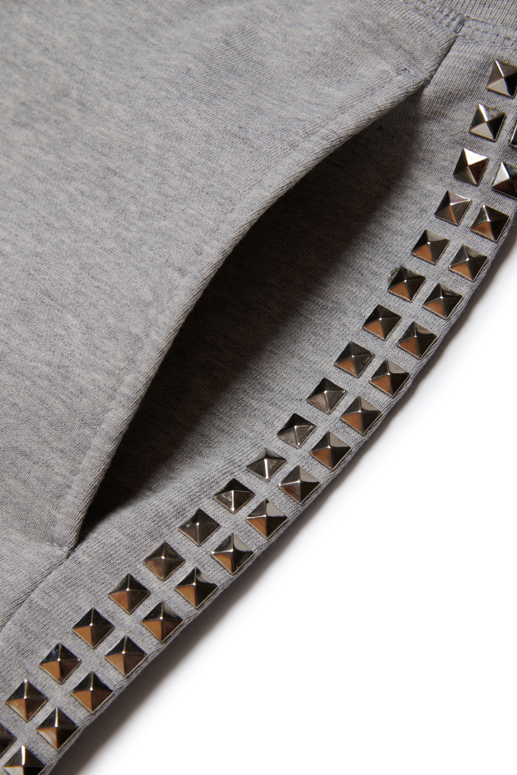 Light Grey Melange Short - Light Grey Melange