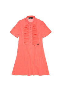 Robe avec volants - Georgia Peach