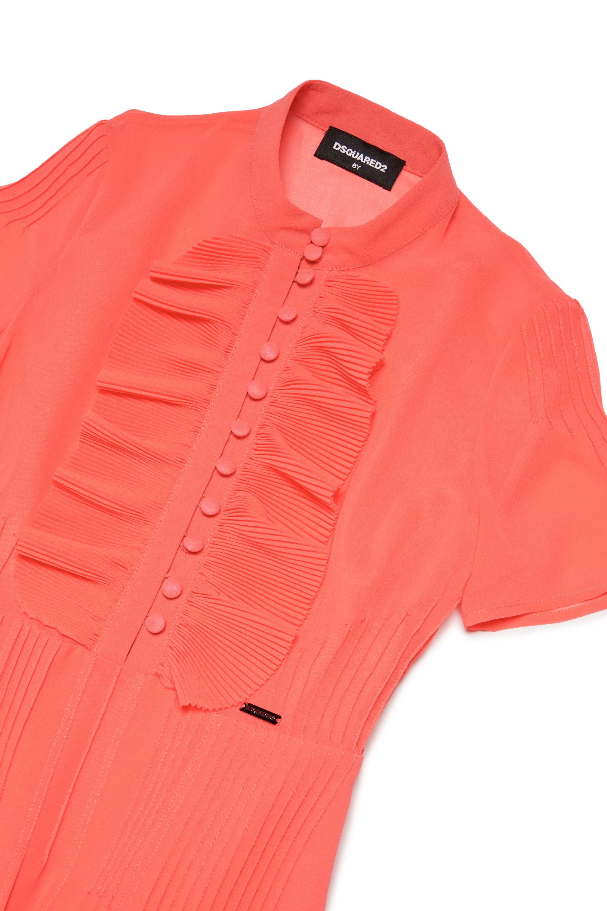 Robe avec volants - Georgia Peach