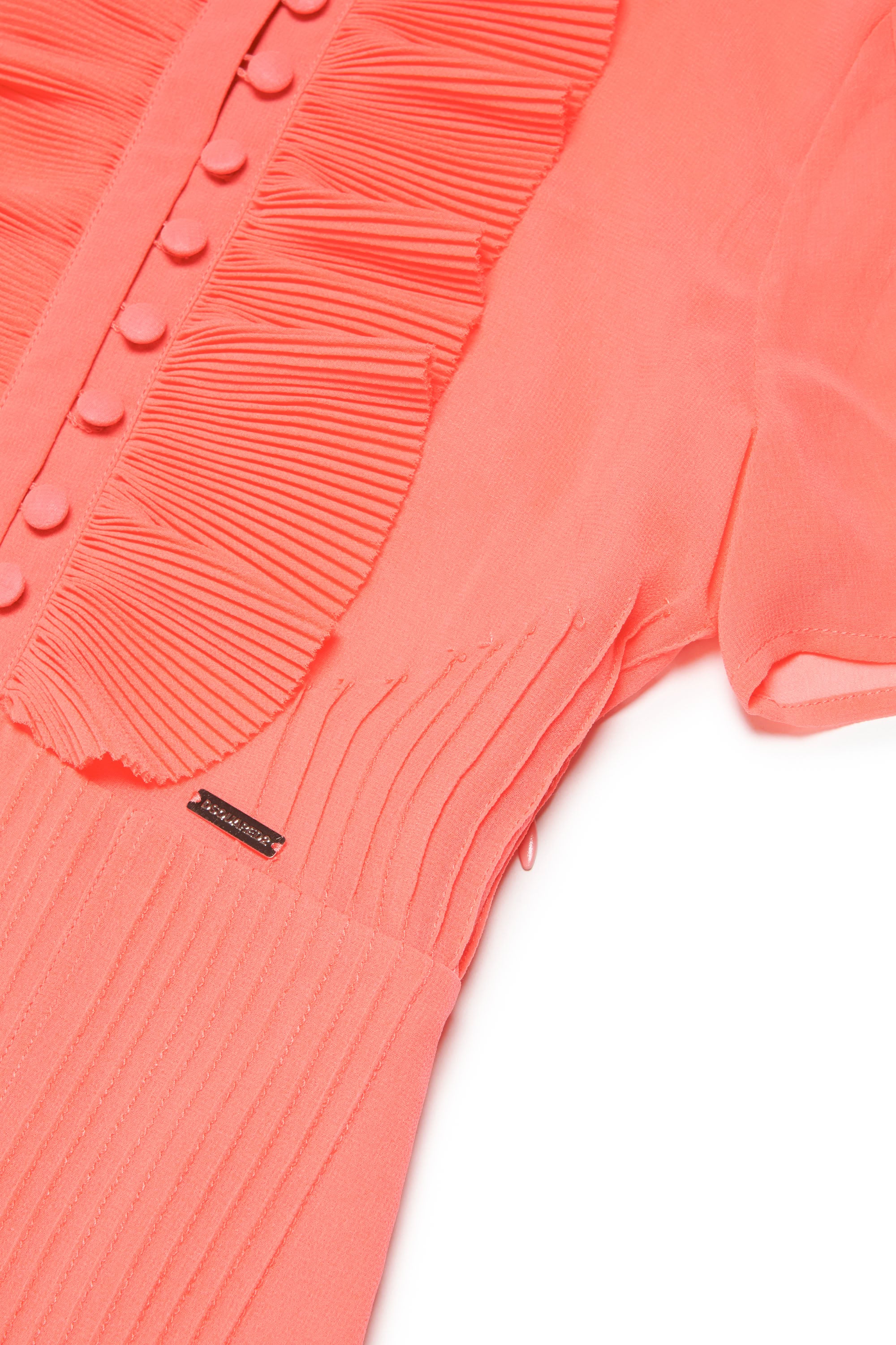 Robe avec volants - Georgia Peach