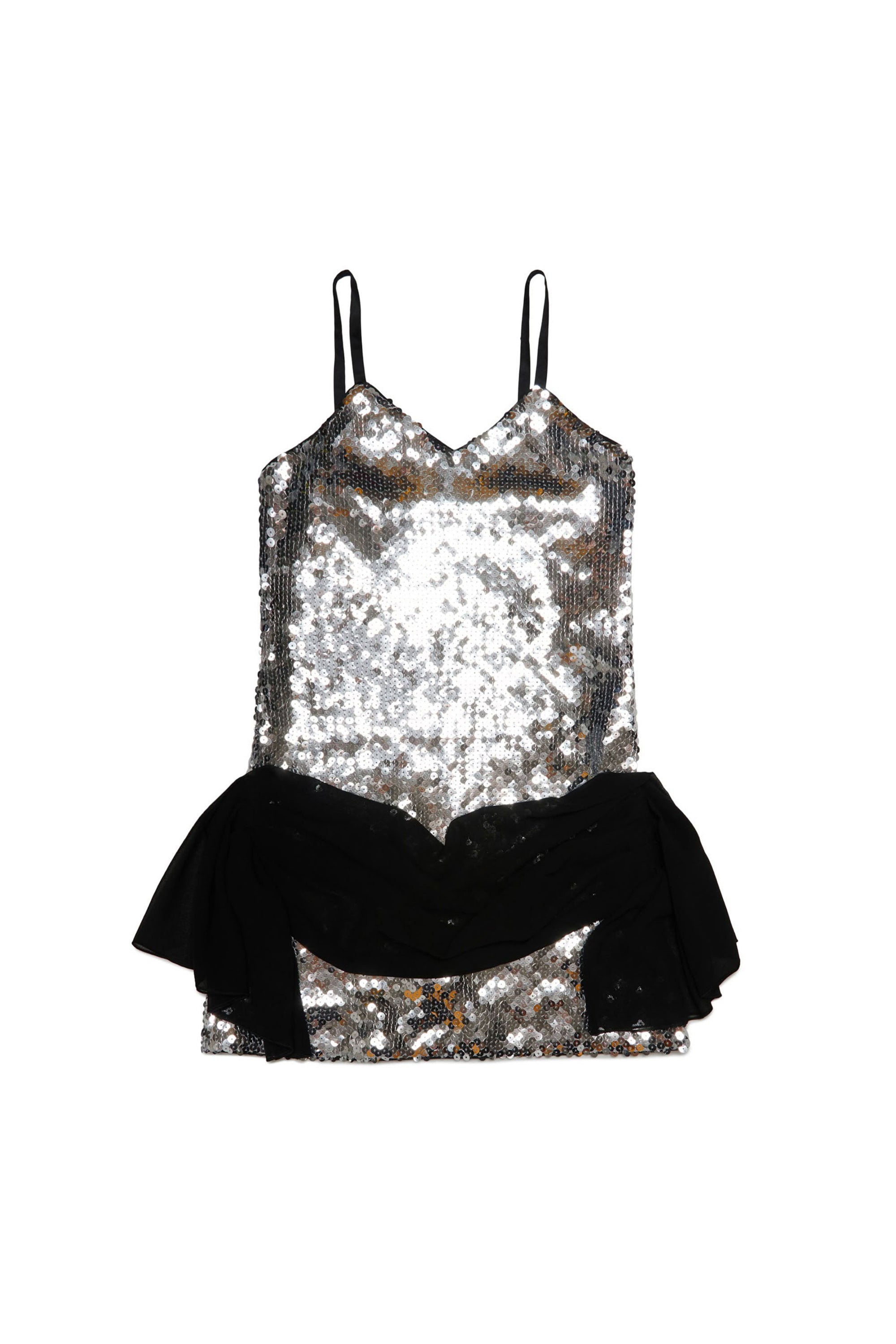Dress with thin straps - Silver