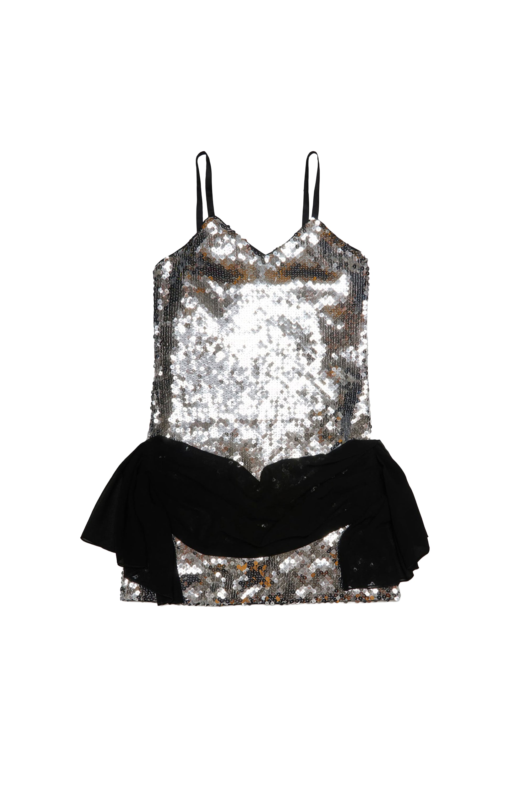 Dress with thin straps - Silver