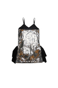 Dress with thin straps - Silver