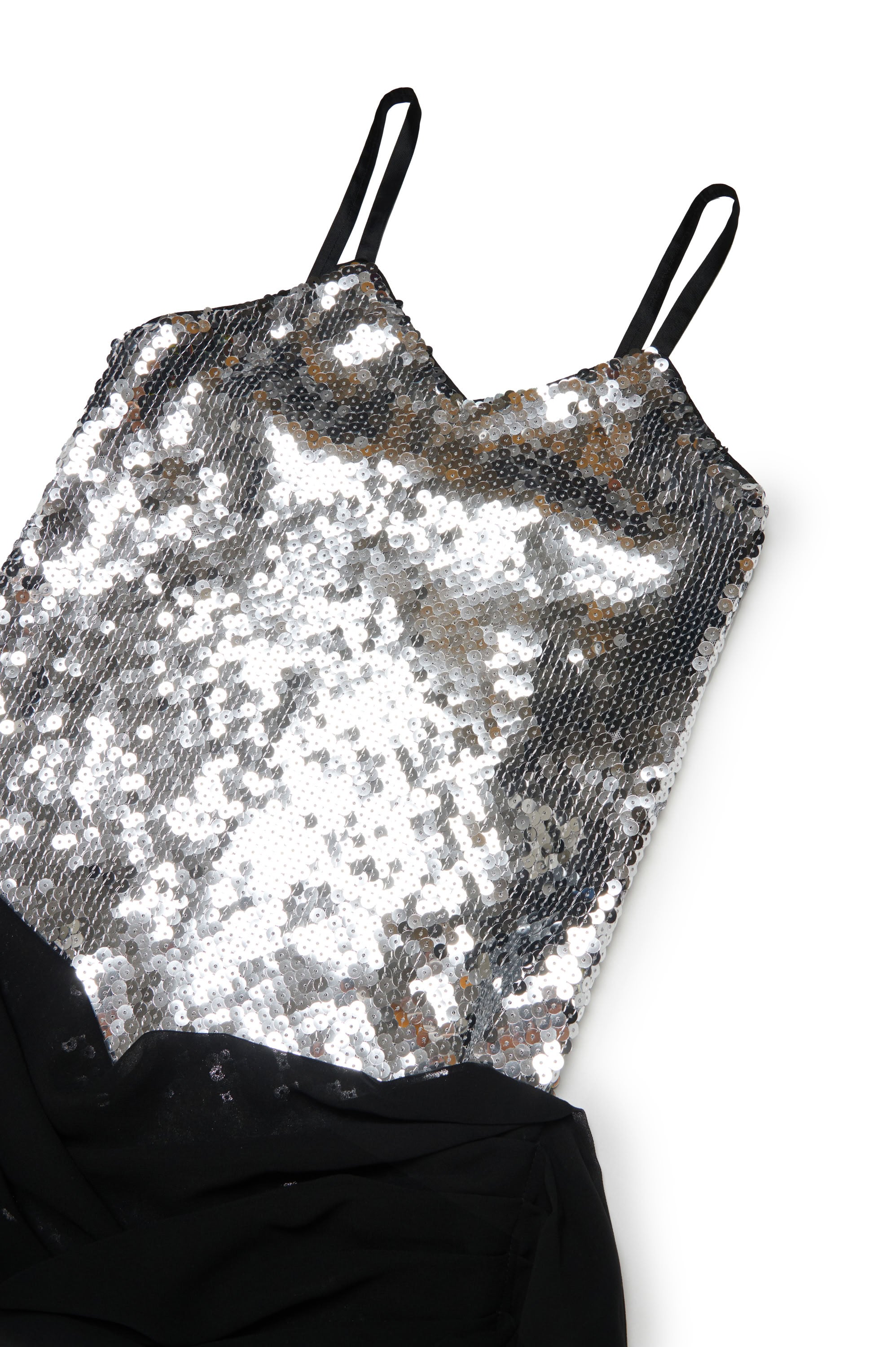 Dress with thin straps - Silver