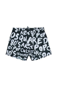 Boxer à imprimé - Black