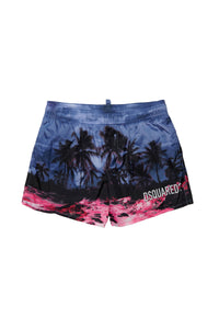 Boxer à imprimé - Twilight Blue