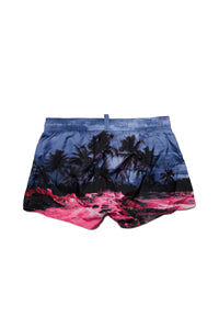 Boxer à imprimé - Twilight Blue