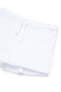 Drawstring shorts - White