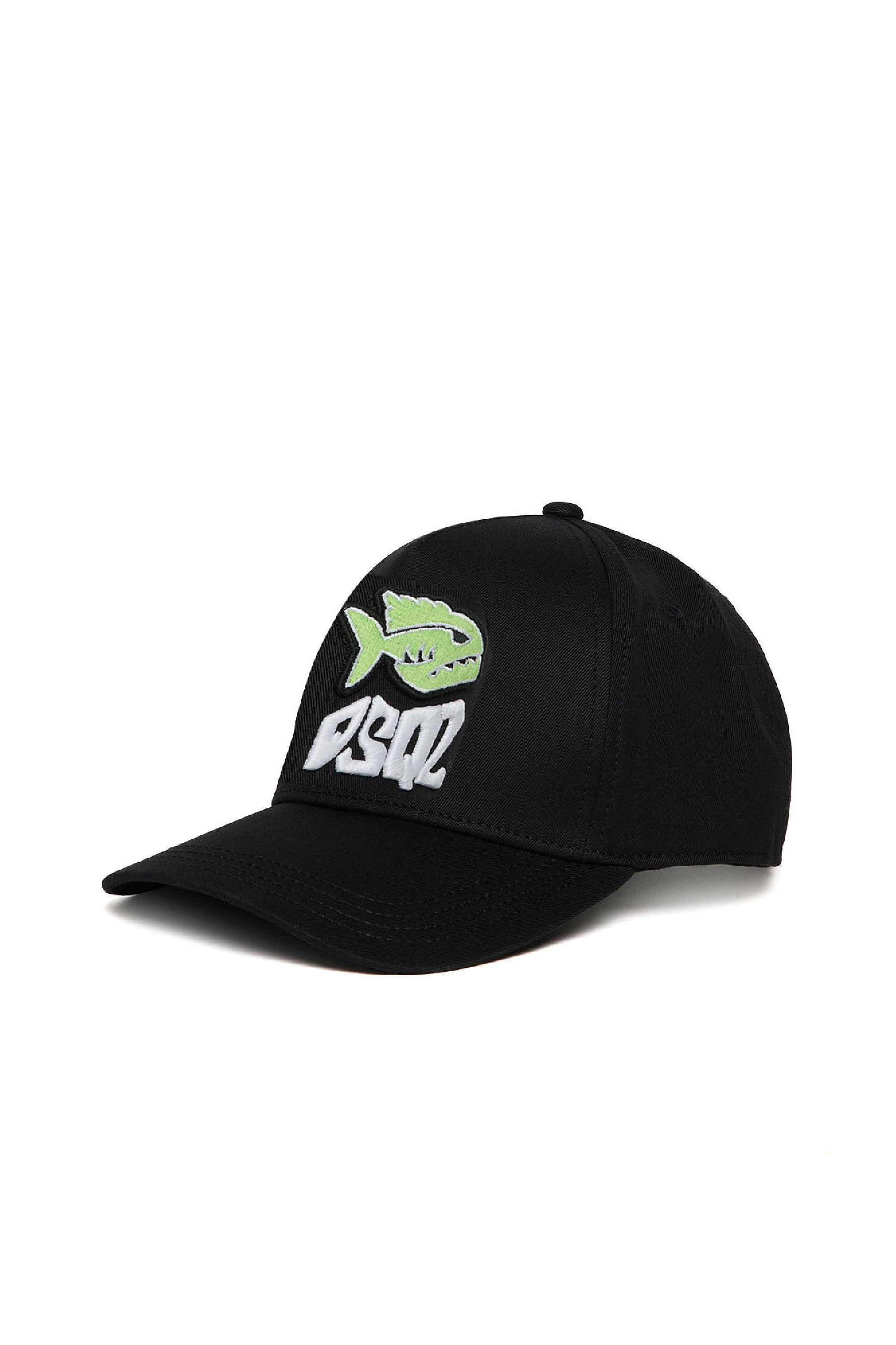 Cap with logo - Black
