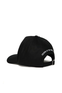 Cap with logo - Black
