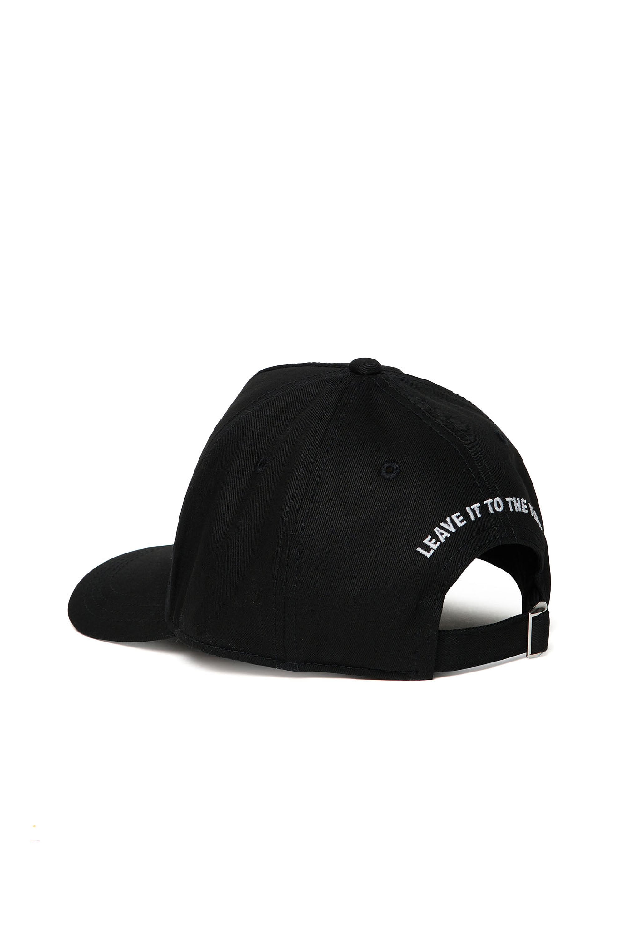 Cap with logo - Black