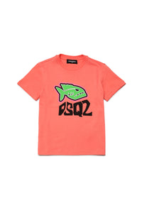 T-shirt with logo - Georgia Peach