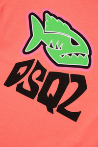 T-shirt with logo - Georgia Peach