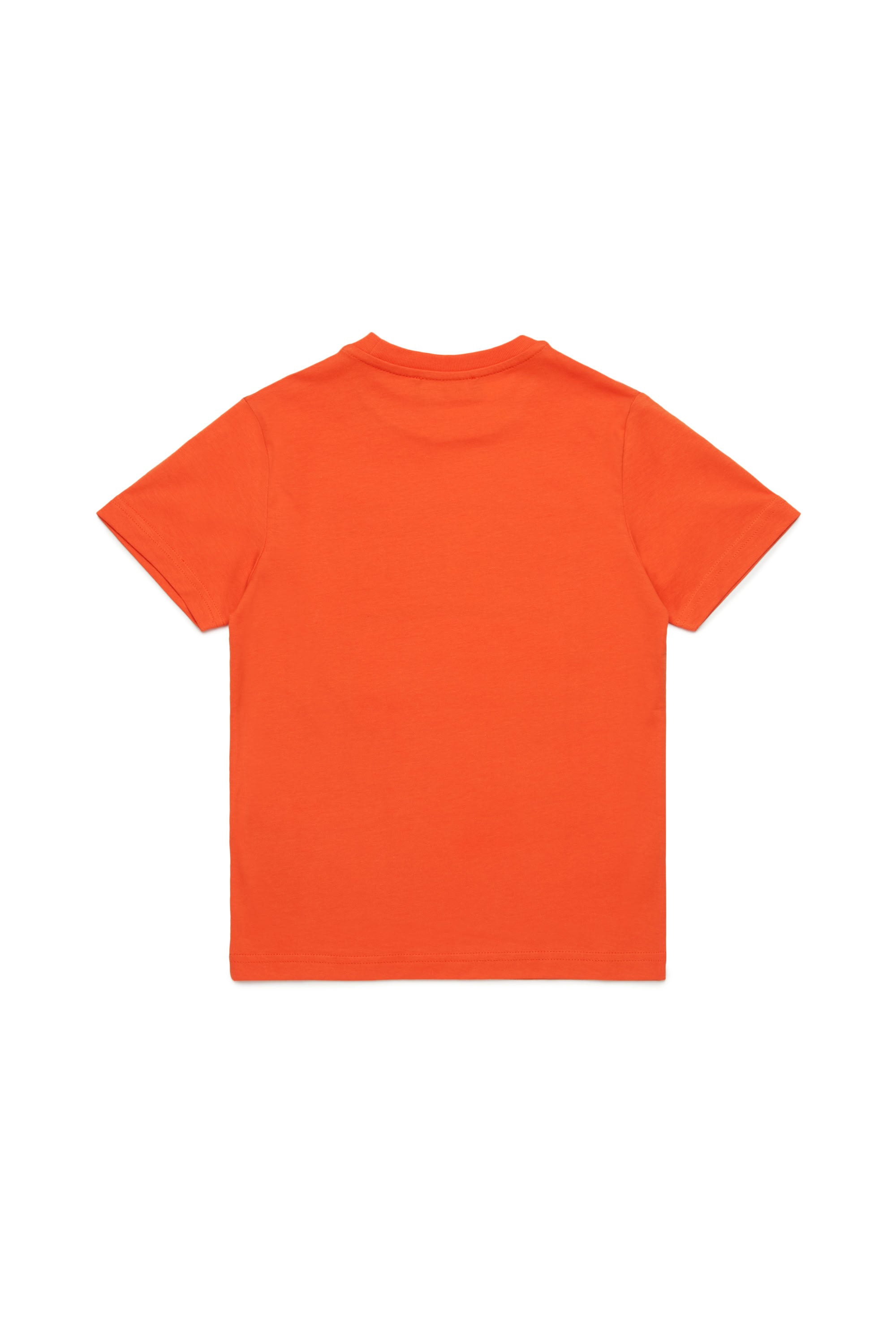 Print T-shirt - Bright Orange