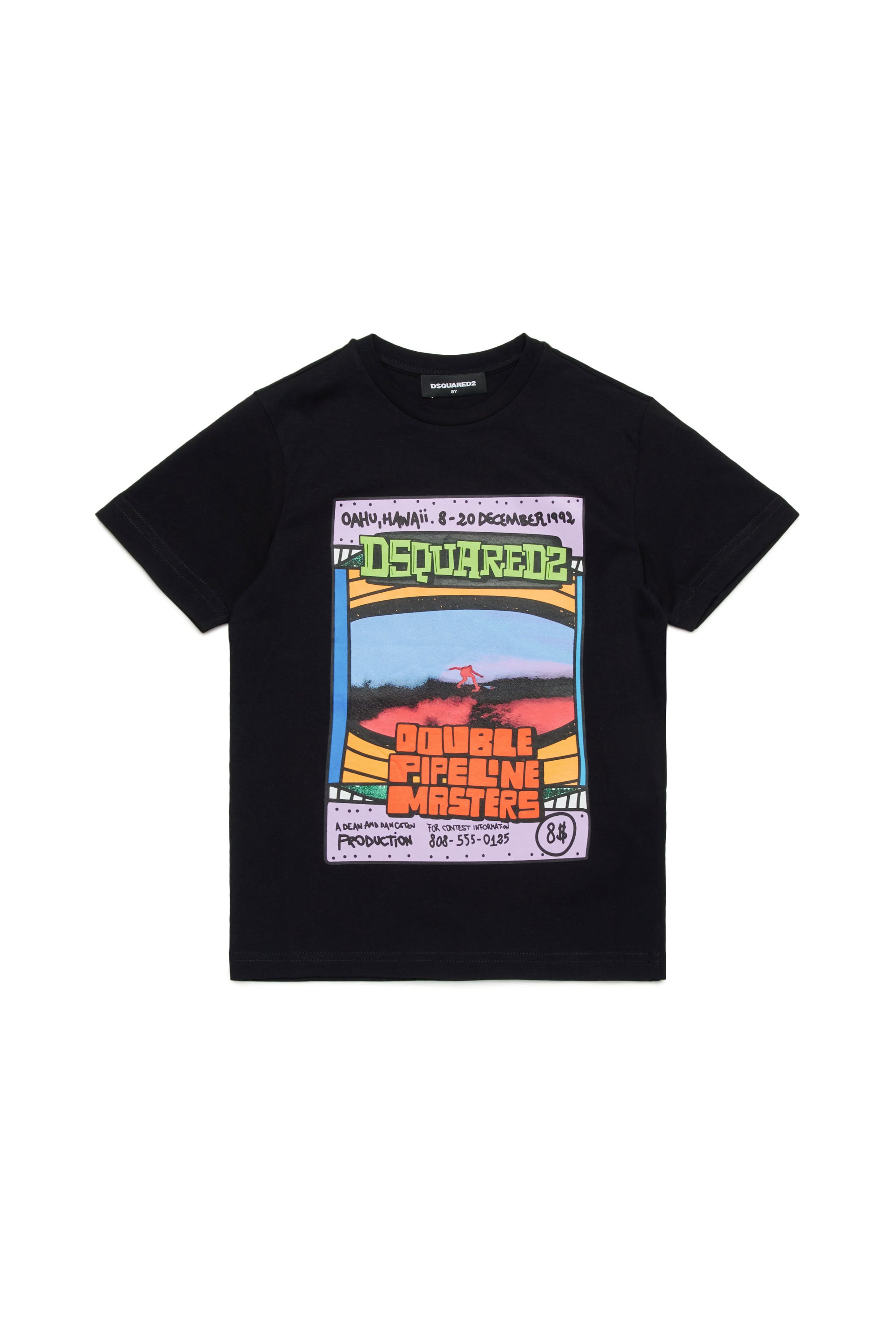T-shirt à imprimé - Black