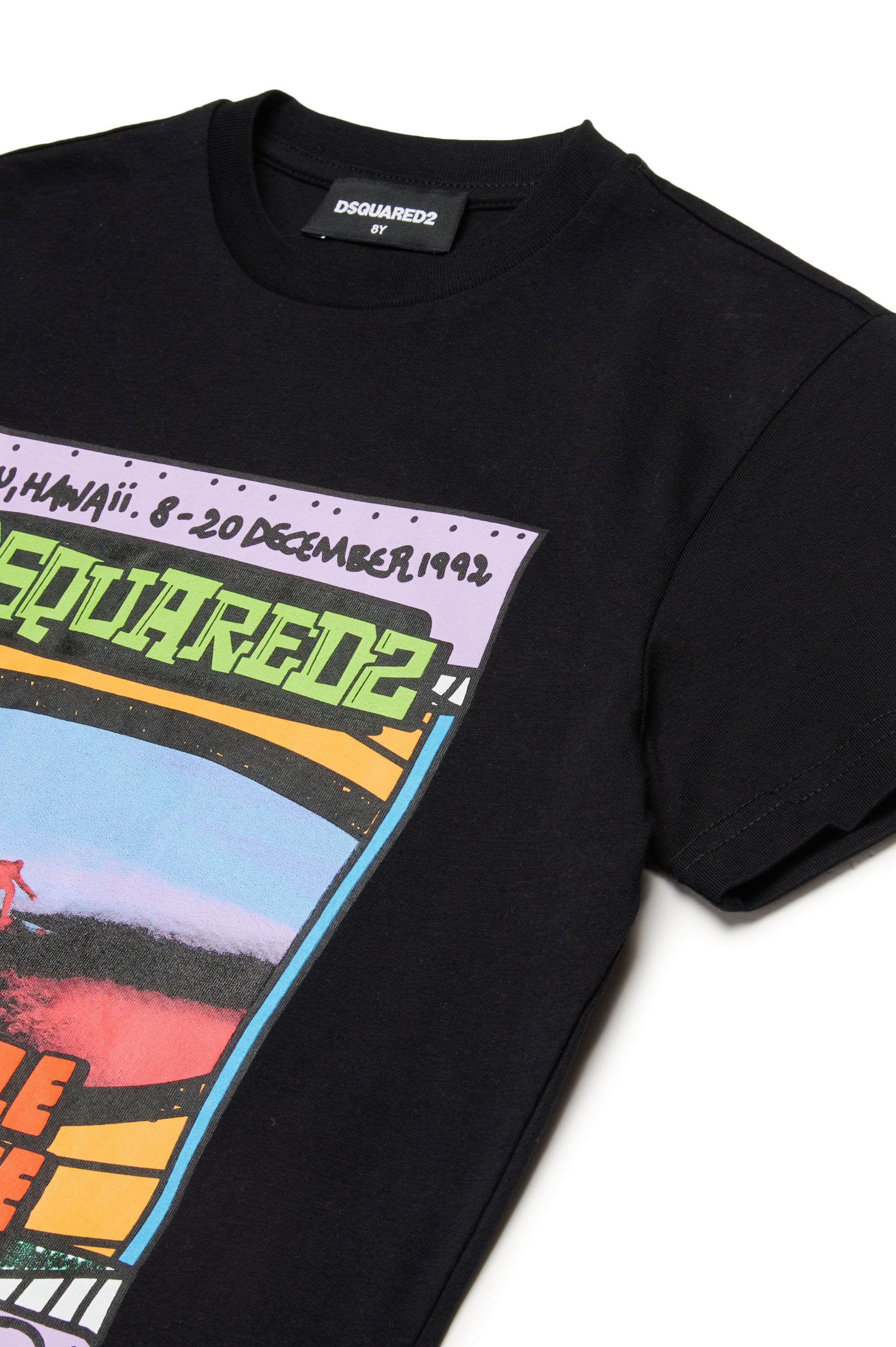T-shirt à imprimé - Black