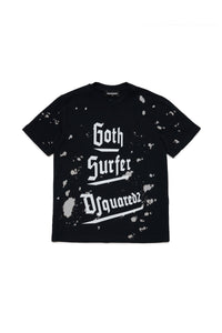Print T-shirt - Black