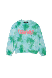 Sweatshirt délavé - Chlorophyll Green