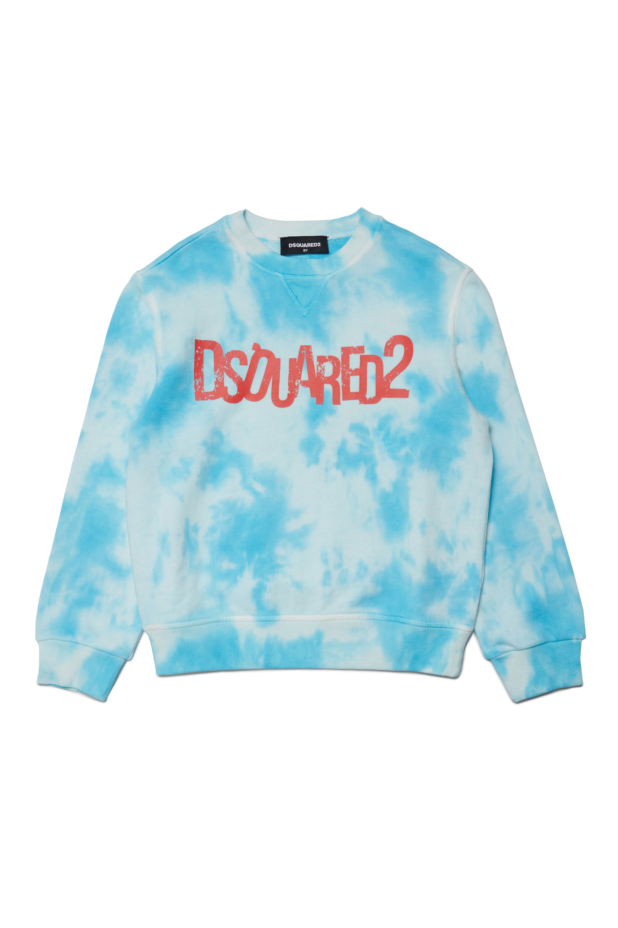 Washed sweatshirt - Cyan Blue