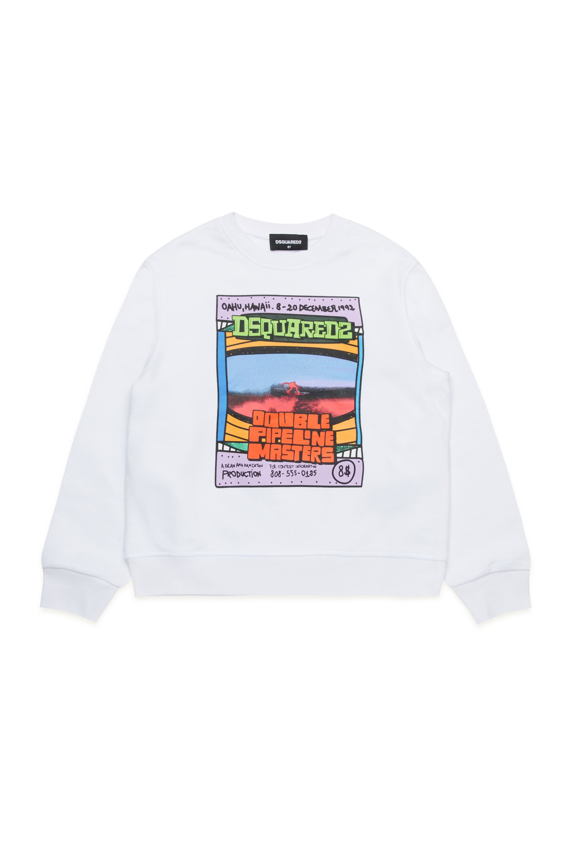 Sweatshirt à impression - White
