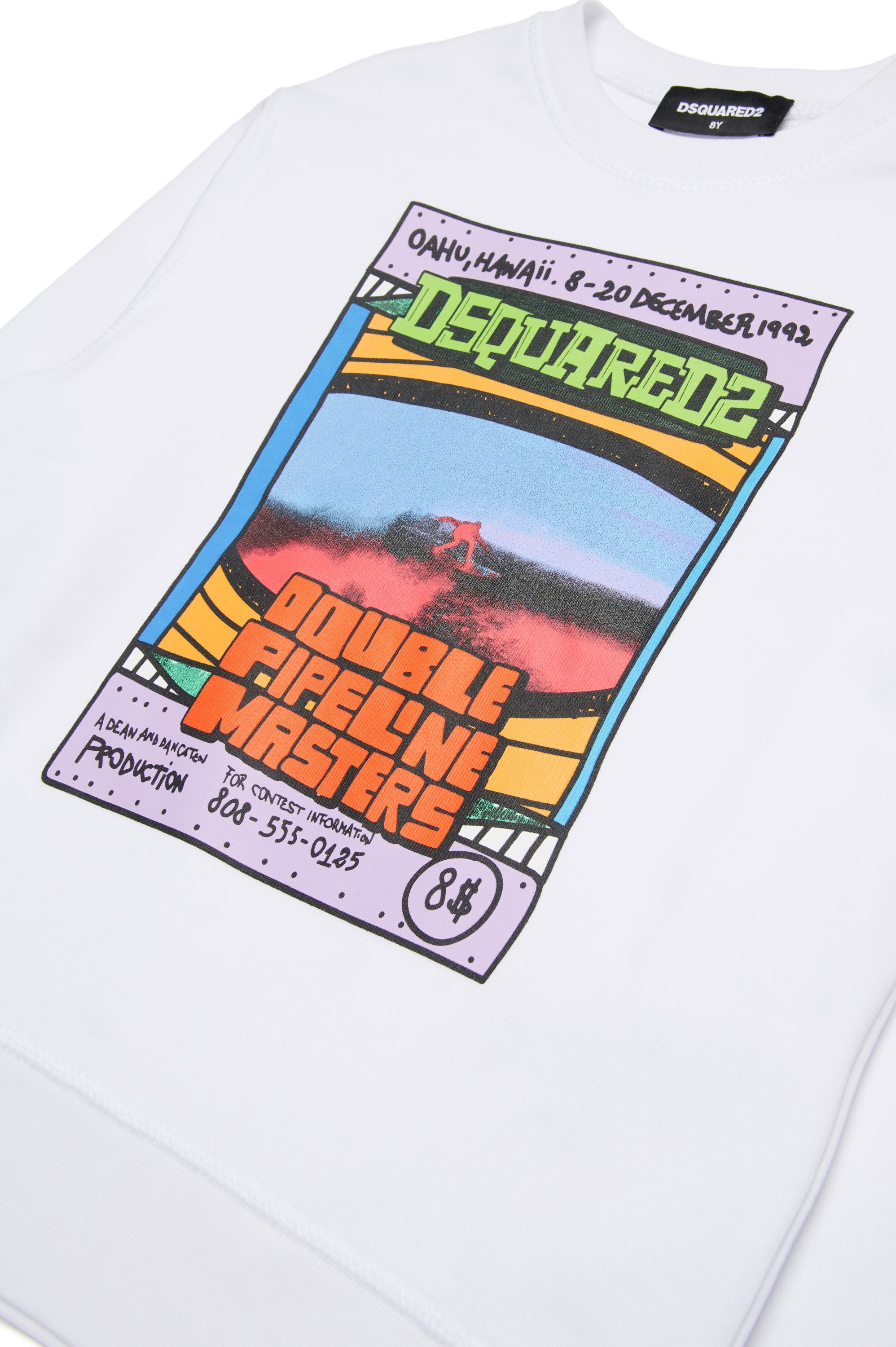 Sweatshirt à impression - White