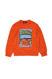 Sweatshirt à impression - Bright Orange