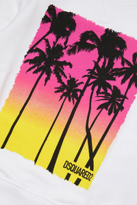 Sweatshirt à impression - White