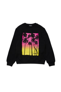 Printed sweatshirt - Black