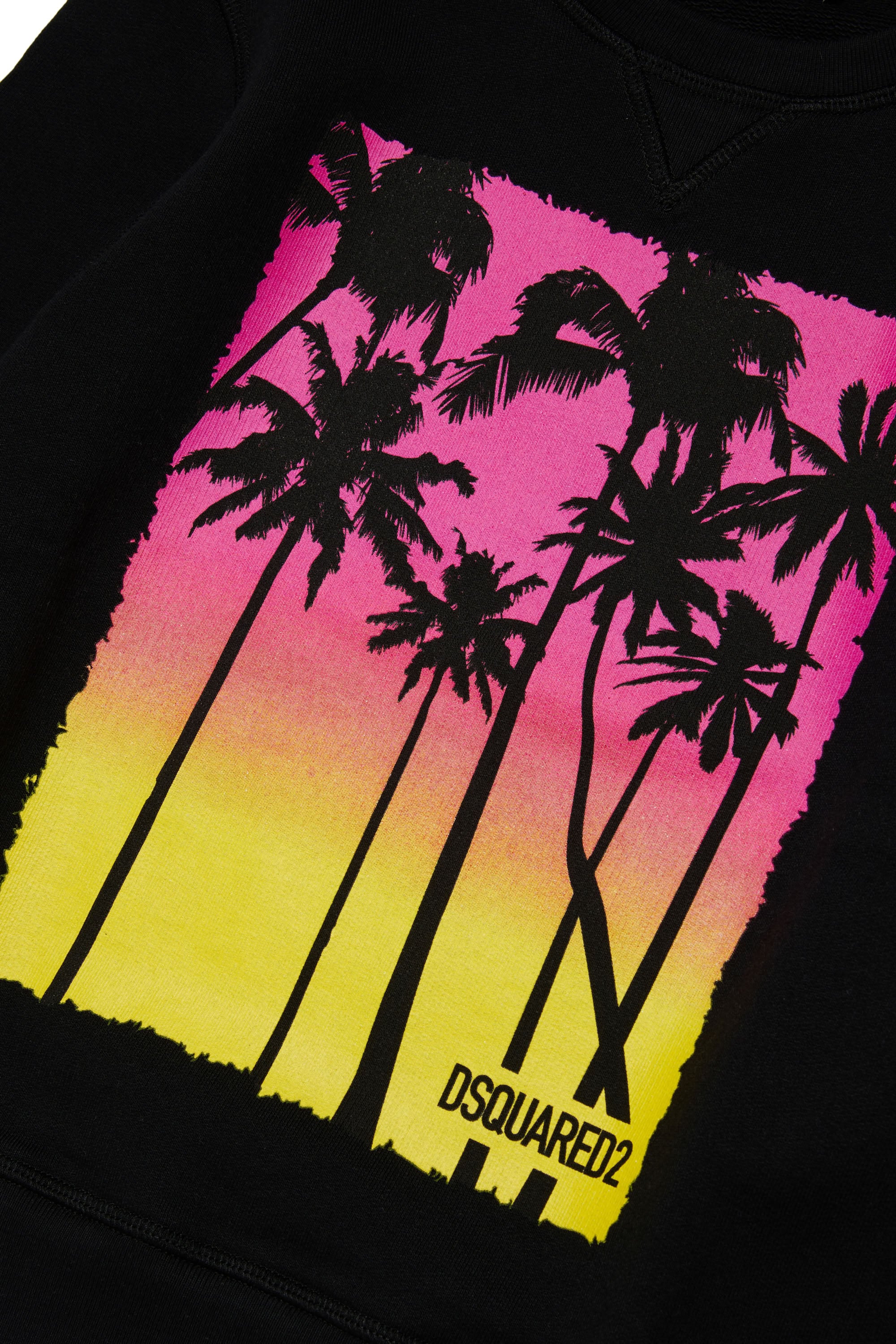 Printed sweatshirt - Black