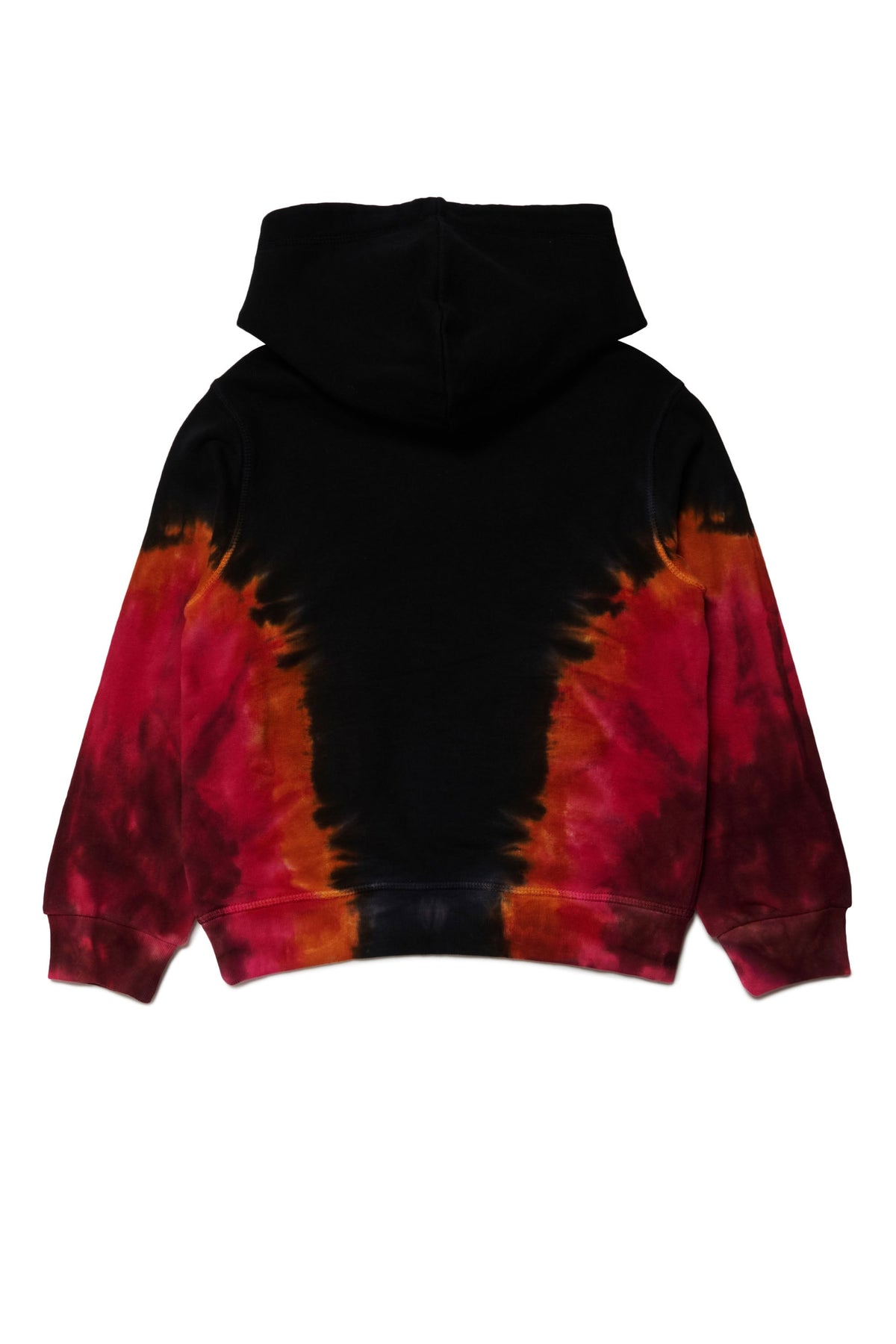 Sweat à capuche tie-dye - Black