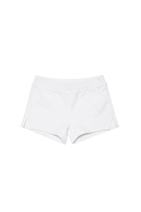 Elasticated waist shorts - White
