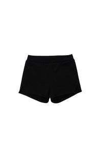 Elasticated waist shorts - Black