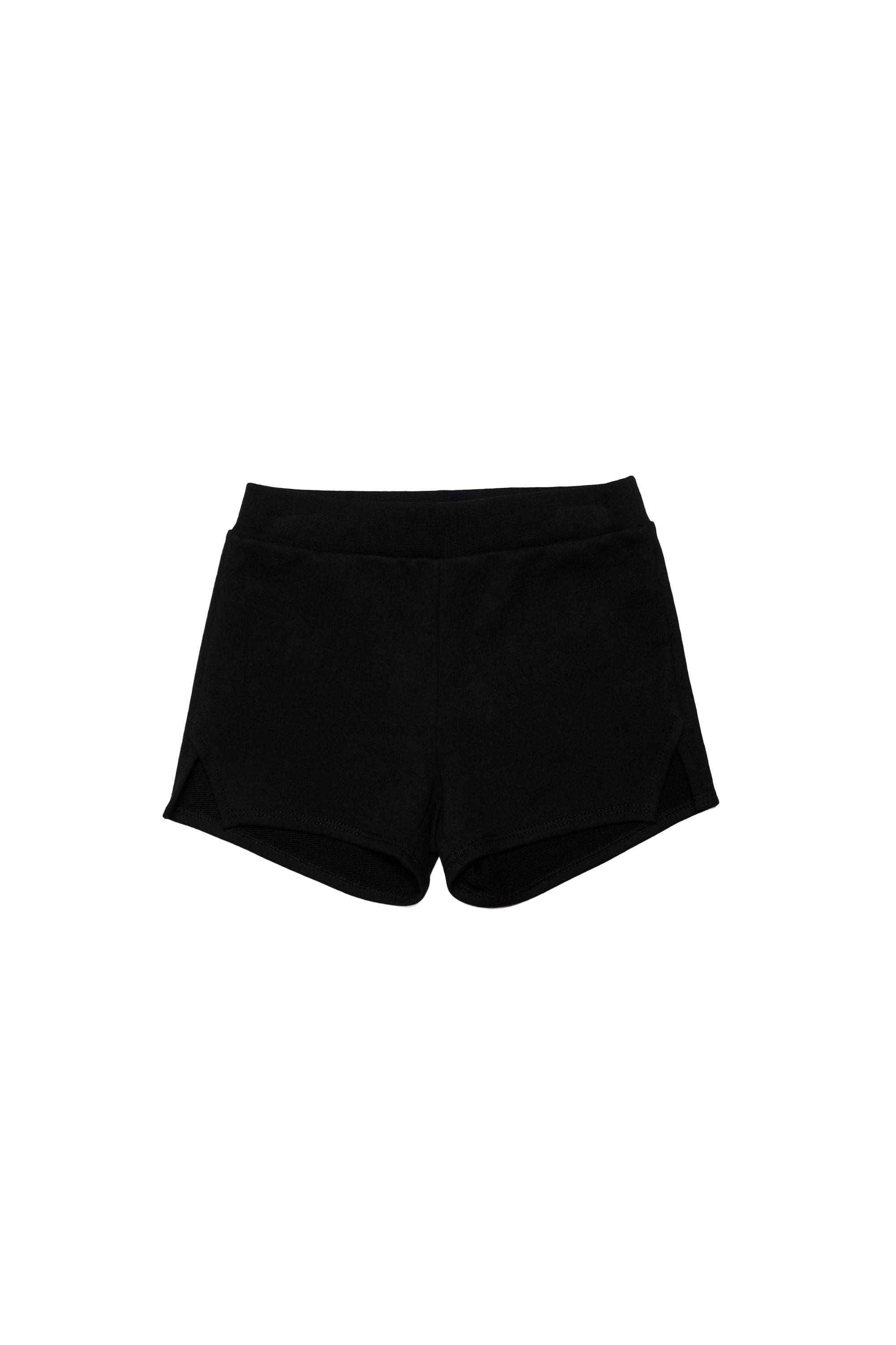Elasticated waist shorts - Black