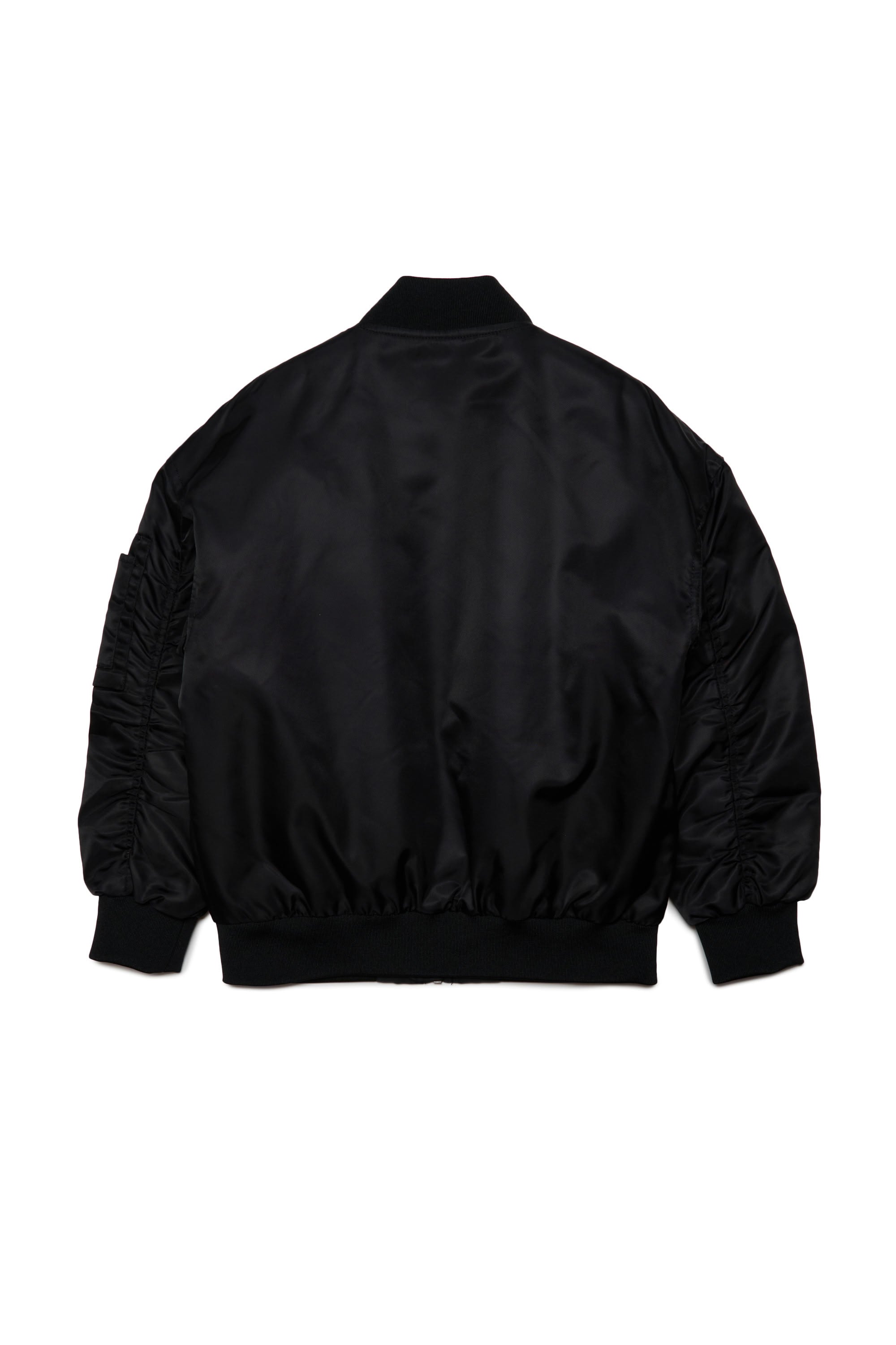 Bomber with zip - Black