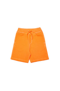 Short avec cordon de serrage - Dark Orange Fluo