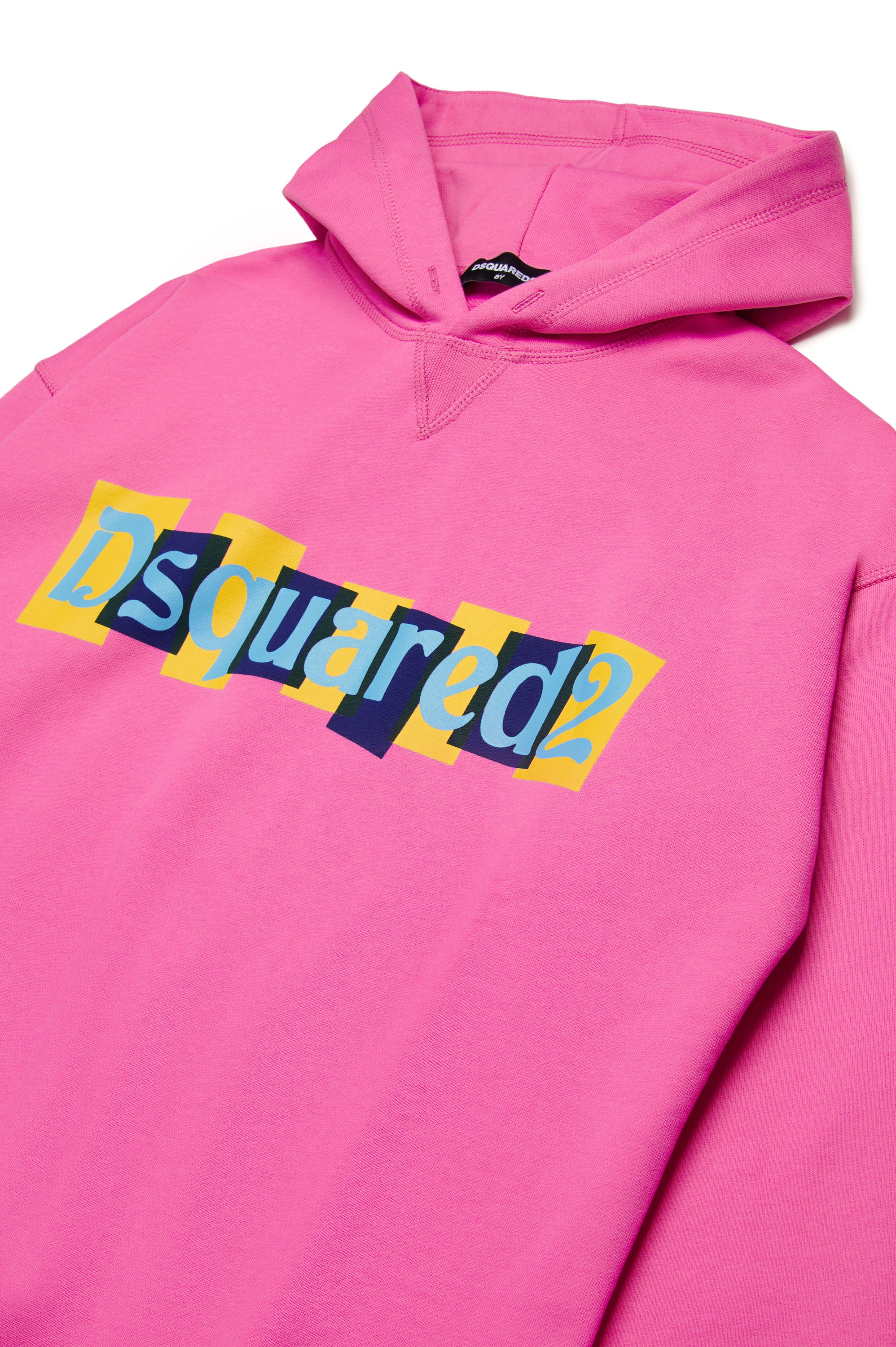 Oversized hoodie dress - Fuchsia Pink