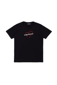T-shirt à imprimé - Black