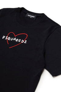 T-shirt à imprimé - Black